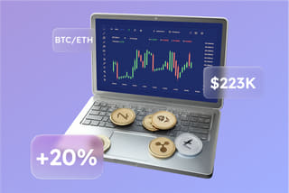 AI automated trading system technology visualization on True Equitonage
